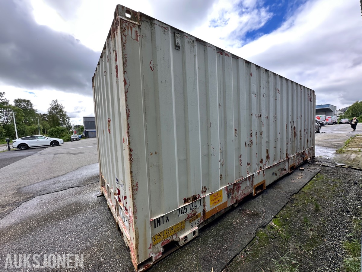 1999 25 fots stålcontainer med rulleport
