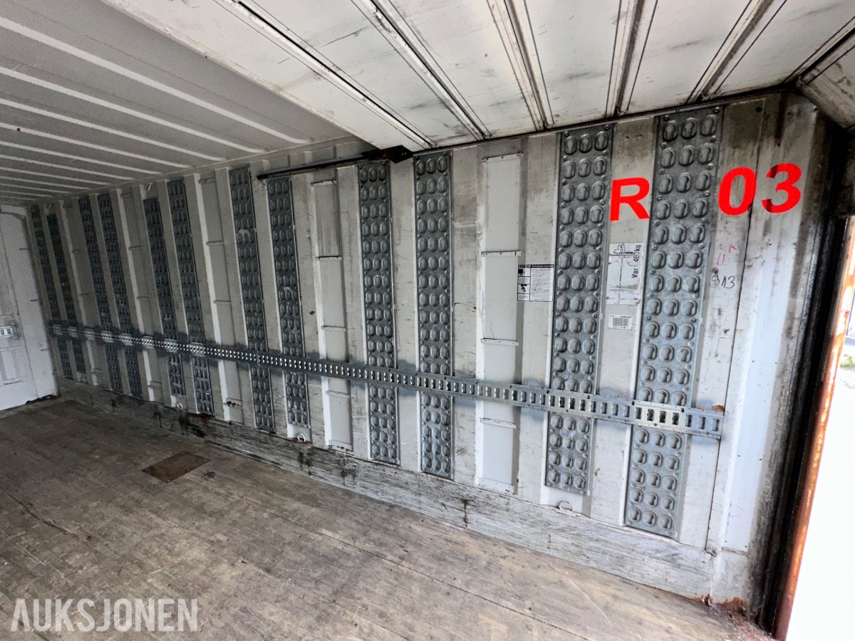 1999 25 fots stålcontainer med rulleport