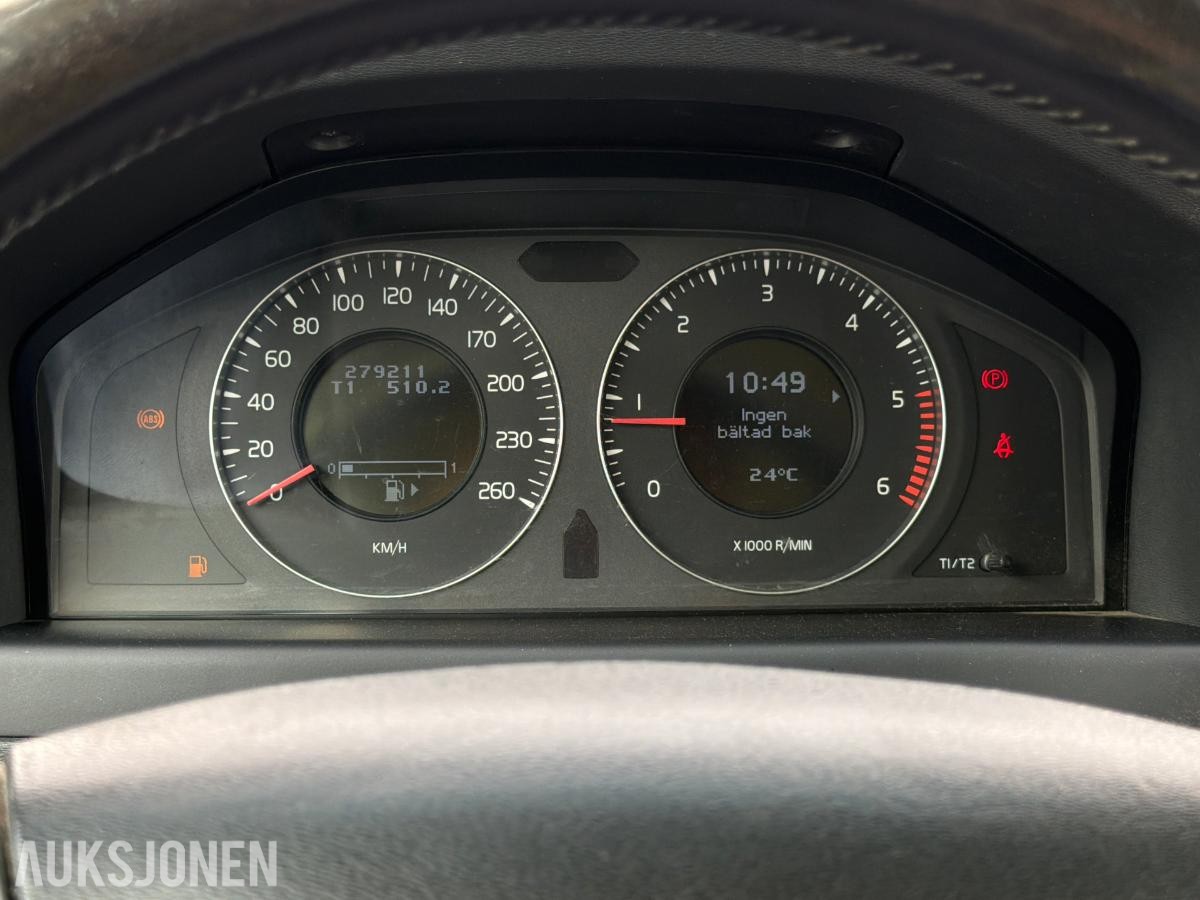 2008 Volvo V70 2.4 Diesel, Hengerfeste, Skinninteriør, Reparasjonsobjekt