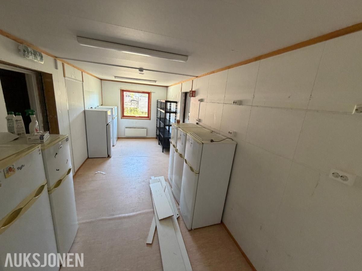2008 44-mannsrigg – 31 moduler Hedalm ByggTech brakkerigg