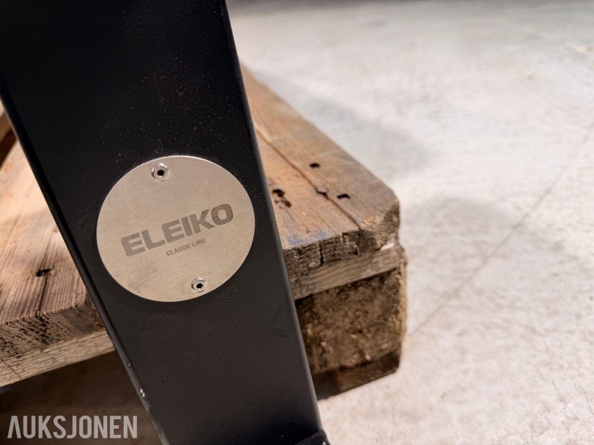 Eleiko treningsutstyr - manualer, kettlebells, treningsbenk, Trap Bar og manualstativ