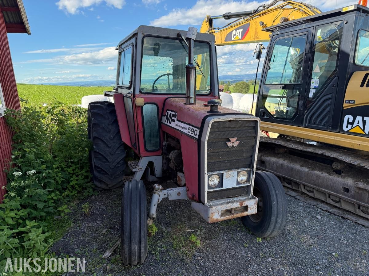 1977 Massey Ferguson 590-Med nyoverhalt motor