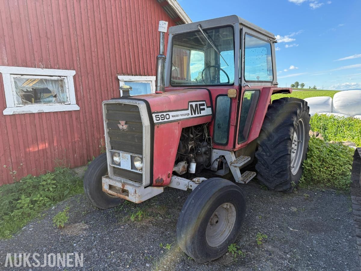 1977 Massey Ferguson 590-Med nyoverhalt motor