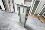 PARTI MED PVC-VINDUER OG SPESIALVINDU – 6 STK VINDUER MED ISOLERGLASS