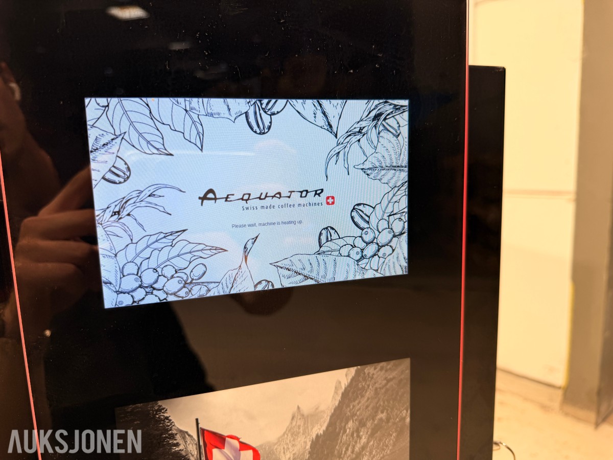 2022 Aequator Salvador 3.0 kaffemaskin med 2 kverner