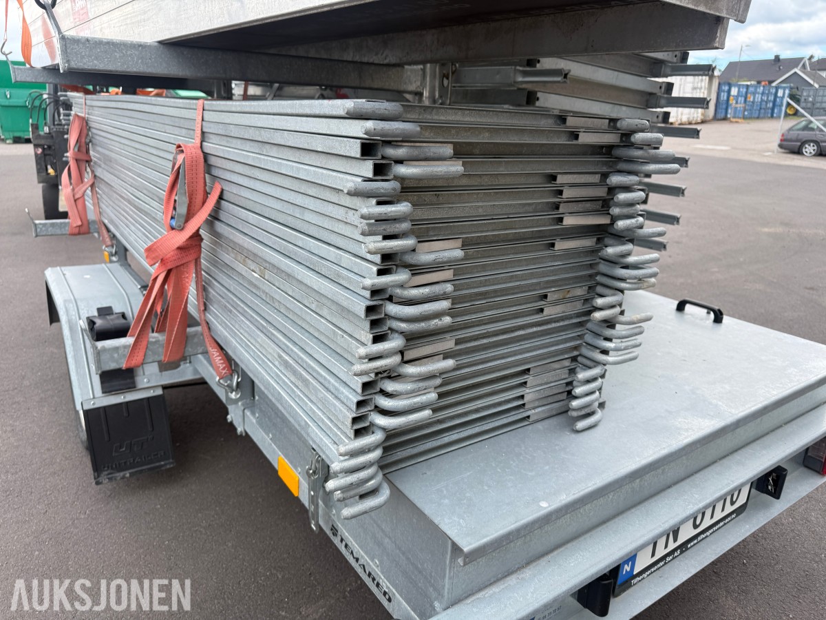 2023 Jamax Byggmesterpakke 132 m² med Temared stillashenger – Mobil stillaspakke