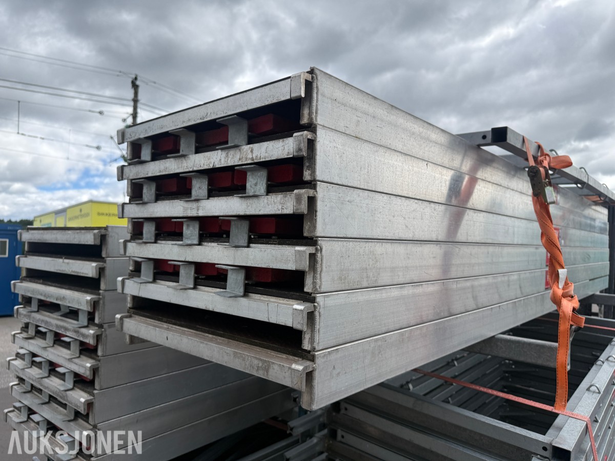 2023 Jamax Byggmesterpakke 132 m² med Temared stillashenger – Mobil stillaspakke