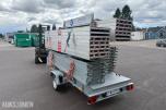 2023 Jamax Byggmesterpakke 132 m² med Temared stillashenger – Mobil stillaspakke