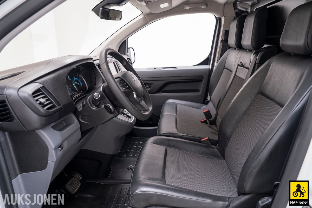 2021 Citroen Jumpy 75KWH 3-SETER KAMERA DELSKINN DELT BAKLUKE