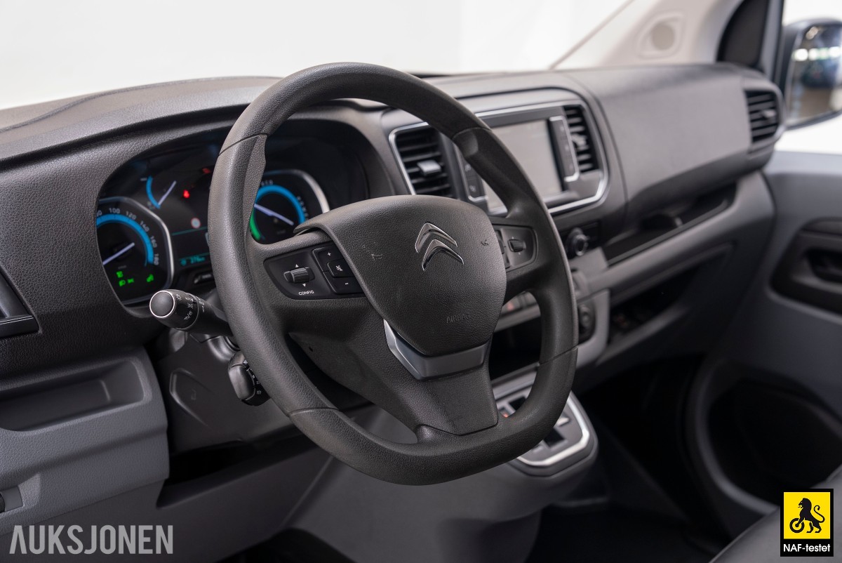 2021 Citroen Jumpy 75KWH 3-SETER KAMERA DELSKINN DELT BAKLUKE