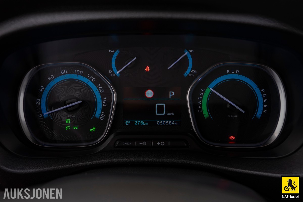 2021 Citroen Jumpy 75KWH 3-SETER KAMERA DELSKINN DELT BAKLUKE