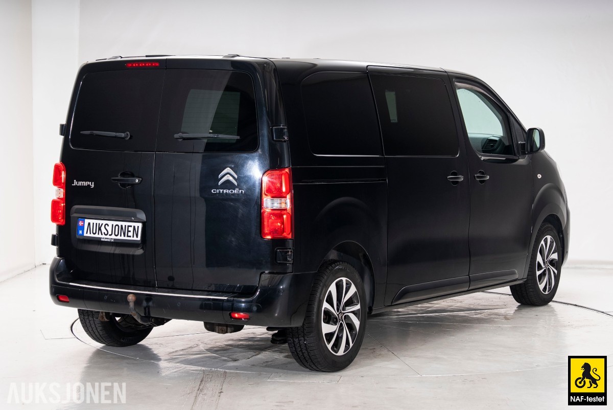 2019 Citroen Jumpy HDI 150HK L2 HENGERFESTE KAMERA SKYVEDØRER 3-SETER
