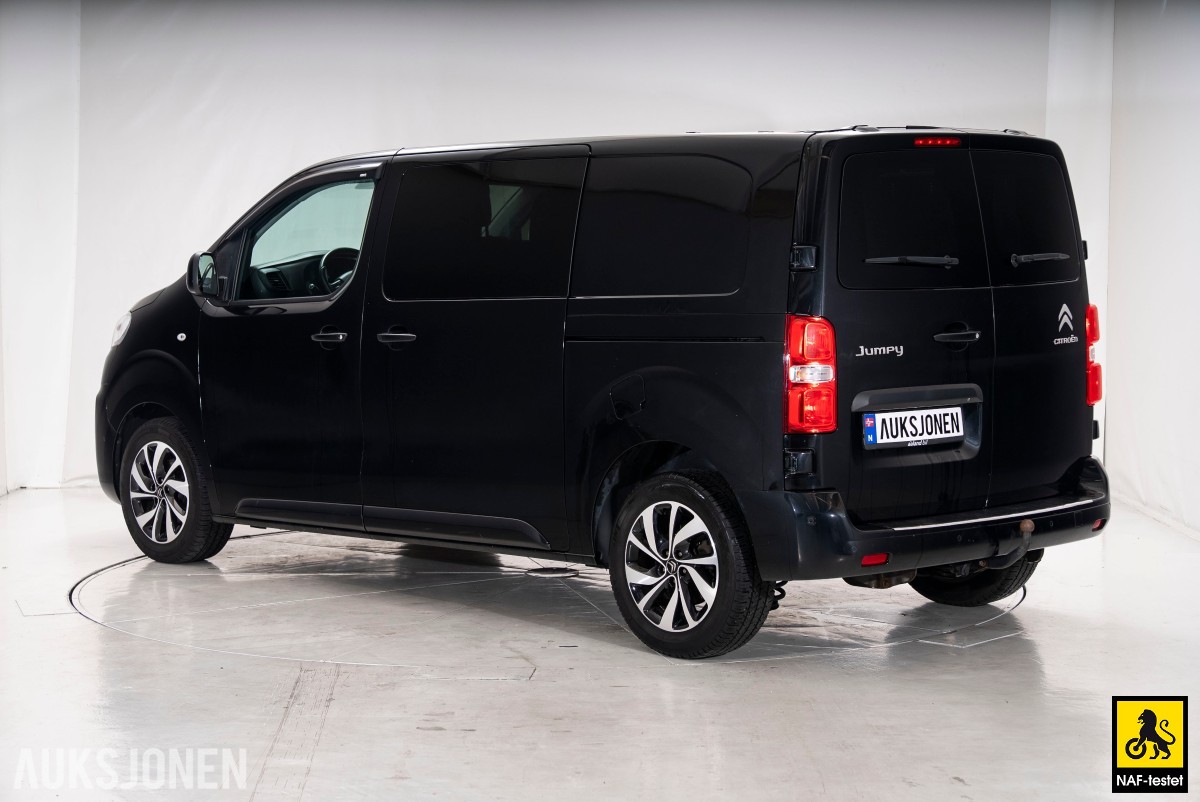 2019 Citroen Jumpy HDI 150HK L2 HENGERFESTE KAMERA SKYVEDØRER 3-SETER