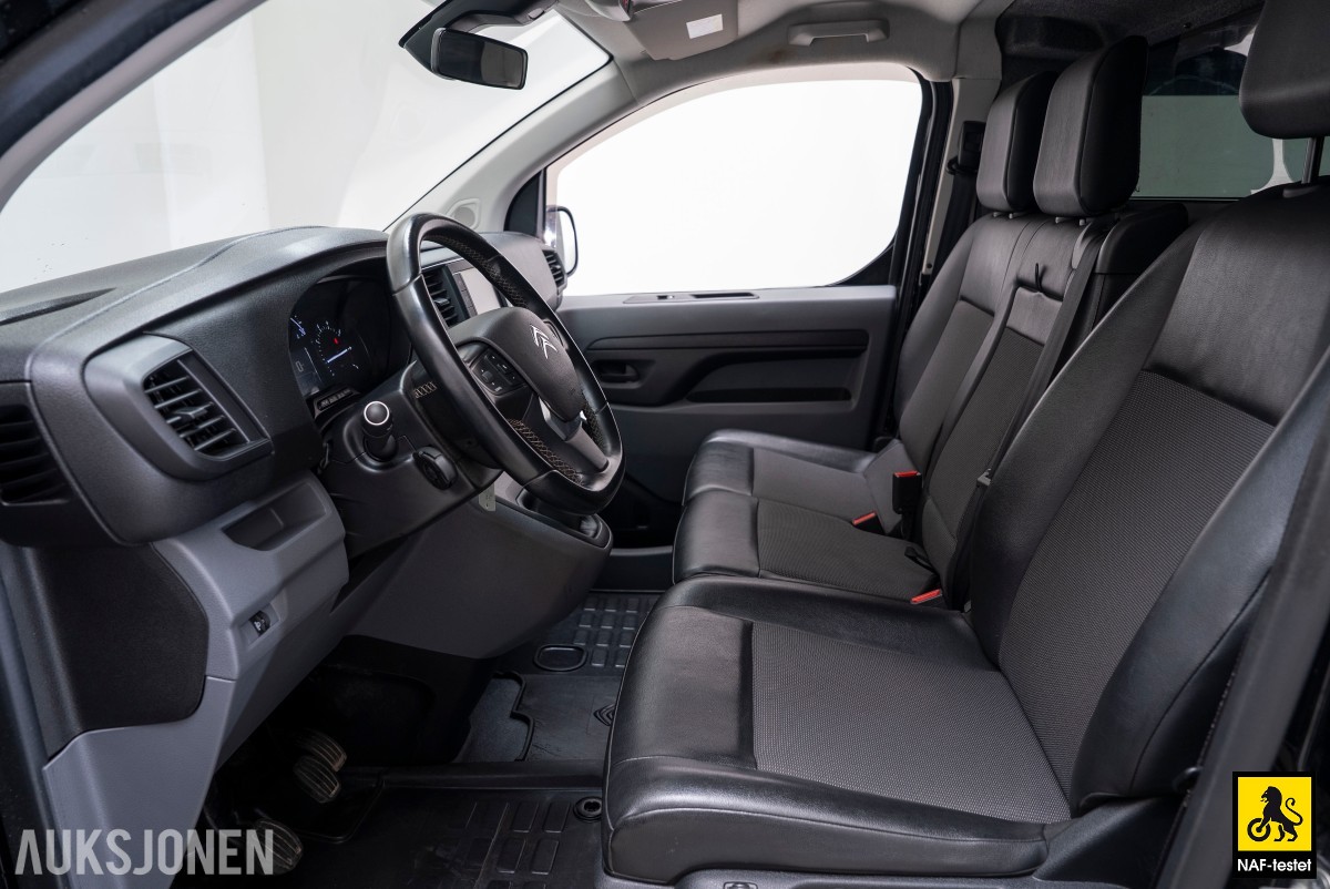 2019 Citroen Jumpy HDI 150HK L2 HENGERFESTE KAMERA SKYVEDØRER 3-SETER