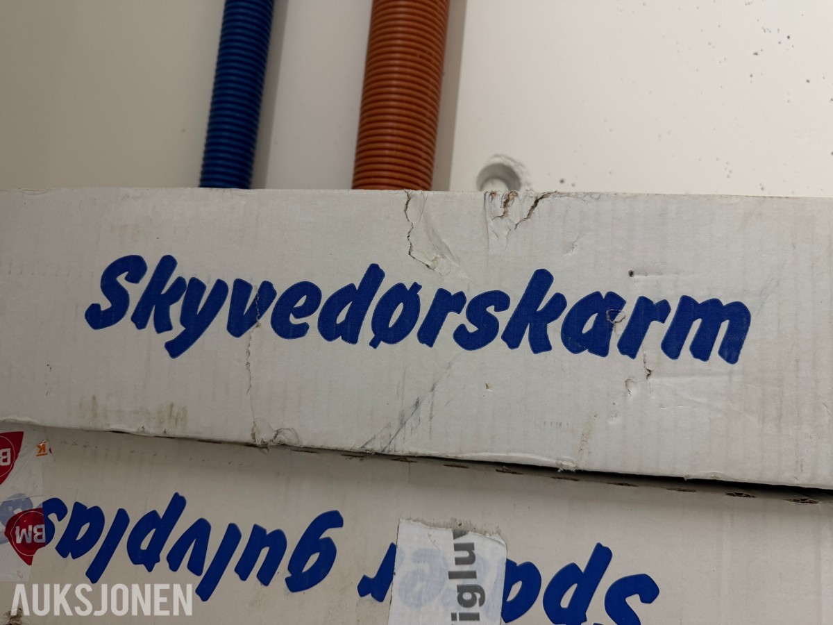 DØRKARMER INNVENDIG – 8 STK. DØR- OG SKYVEDØRSKARMER – SWEDOOR / SCANFLEX