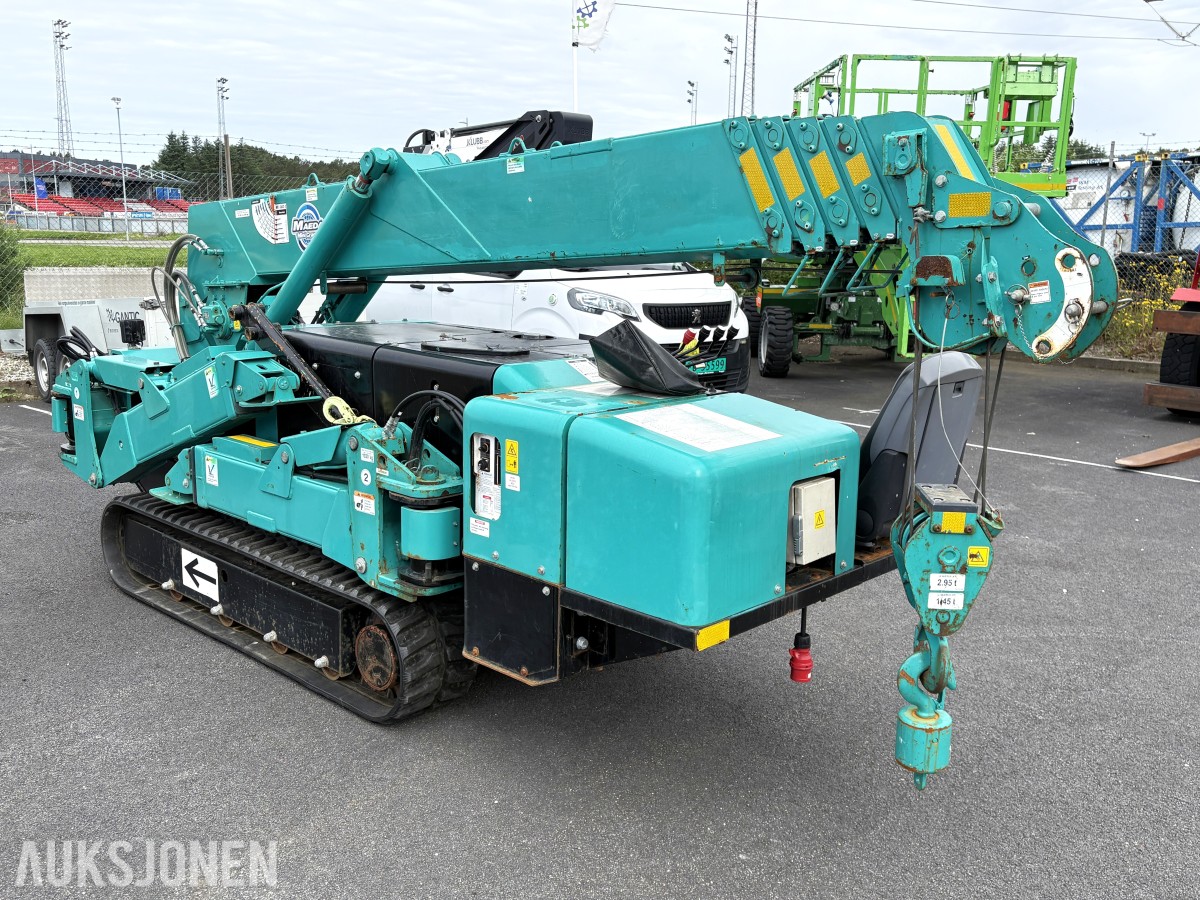 2019 Maeda MC305CRM-E2 beltegående minikran - 734 motortimer