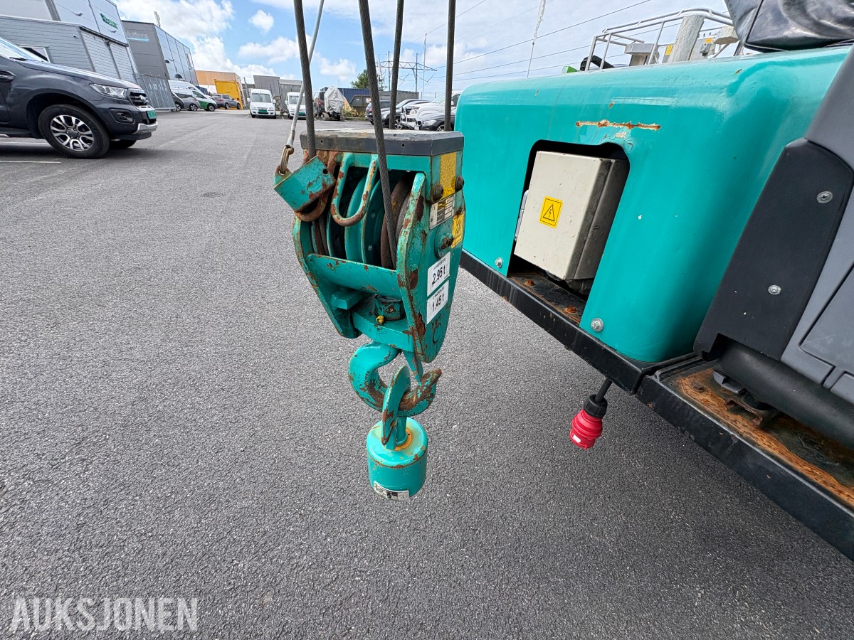 2019 Maeda MC305CRM-E2 beltegående minikran - 734 motortimer