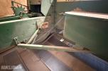 John Deere E0332 Firkantpresse - traktormontert - med pickup