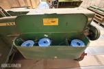 John Deere E0332 Firkantpresse - traktormontert - med pickup