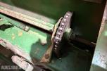 John Deere E0332 Firkantpresse - traktormontert - med pickup