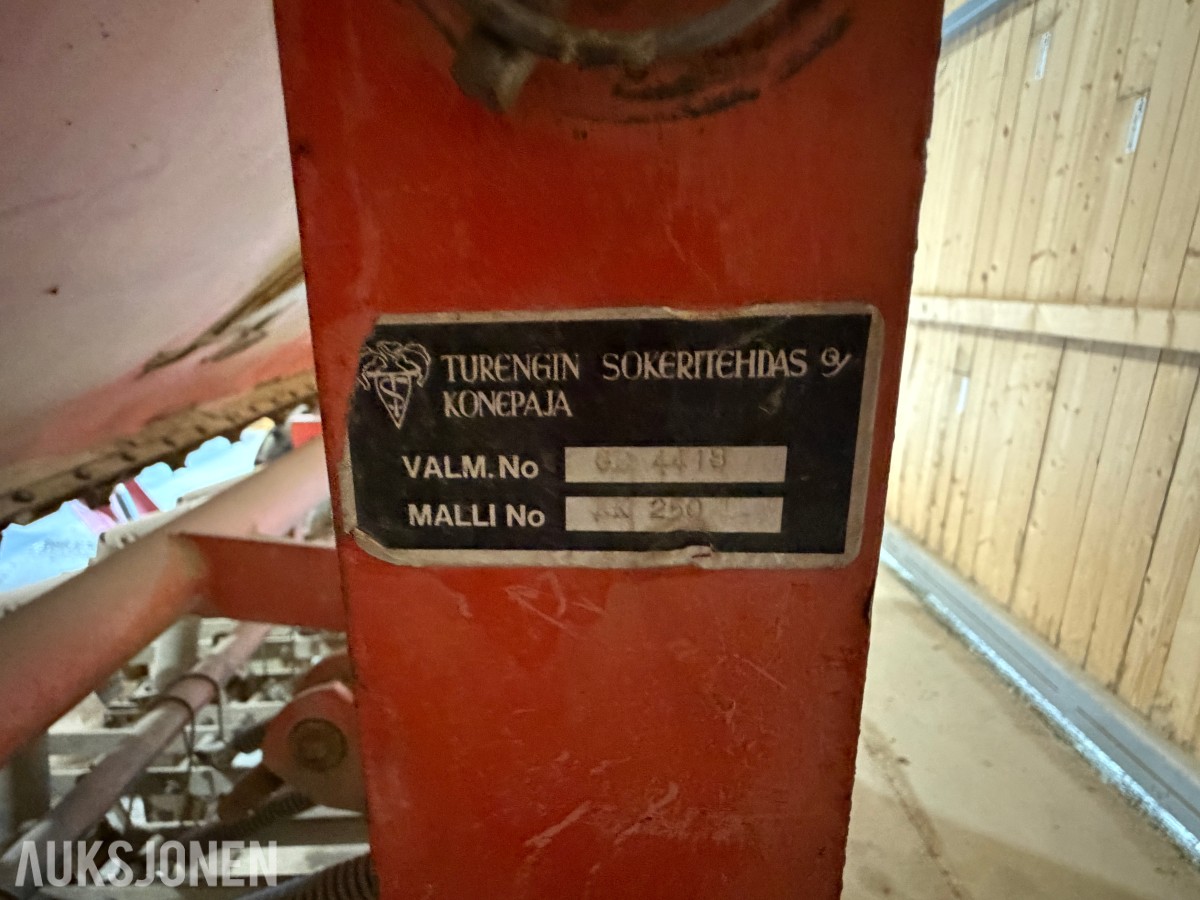Tume KK 250 Såmaskin - skålabber - traktormontert