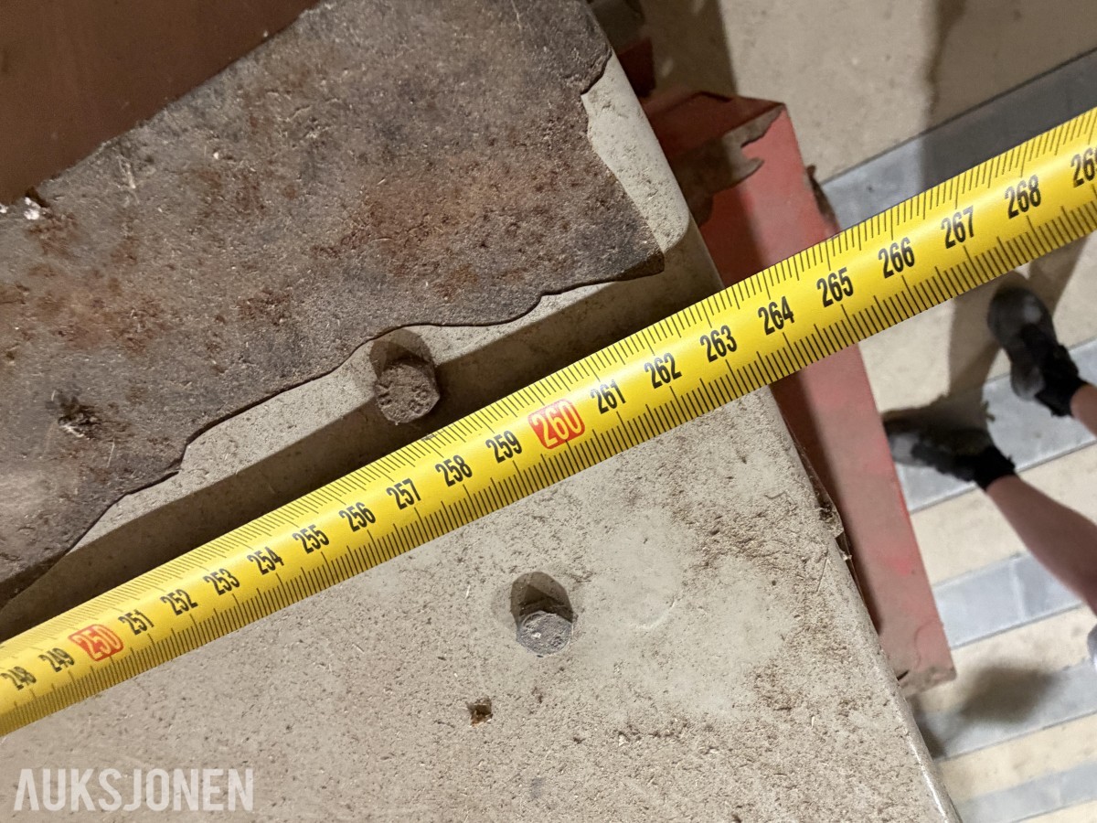 Tume KK 250 Såmaskin - skålabber - traktormontert