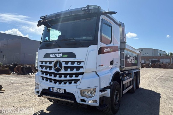 2022 Mercedes-Benz Arocs 2658 6x4 Tippbil – Istrail påbygg