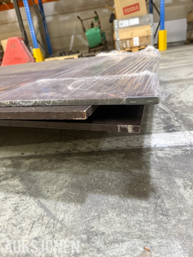 3 stk. Plater 144X300cm og 150X300cm