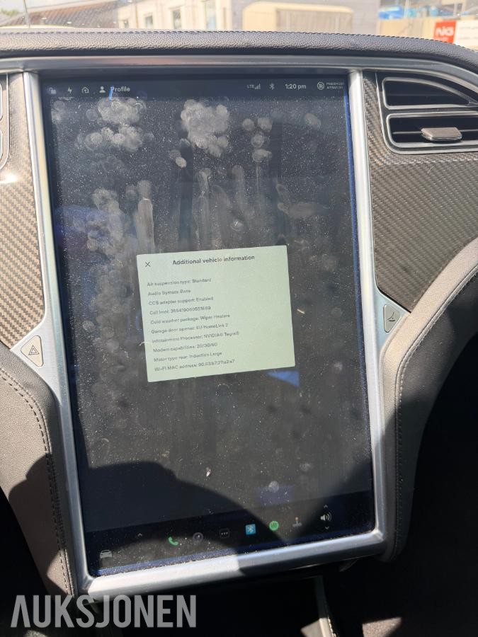 2014 Tesla Model S, S85 PERFORMANCE,7-SETER,LAV KM!, 122500KM