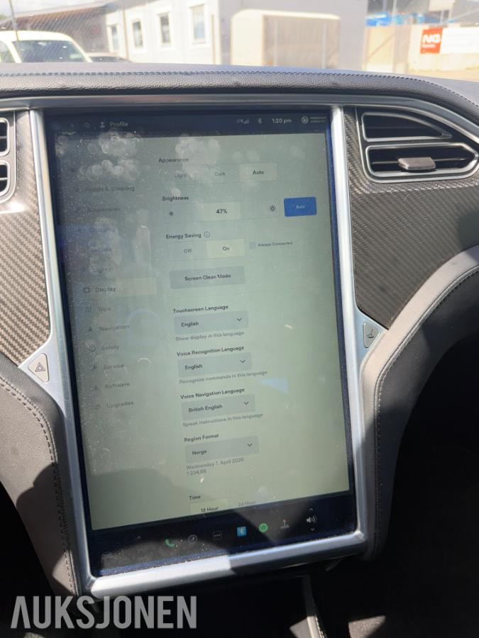 2014 Tesla Model S, S85 PERFORMANCE,7-SETER,LAV KM!, 122500KM