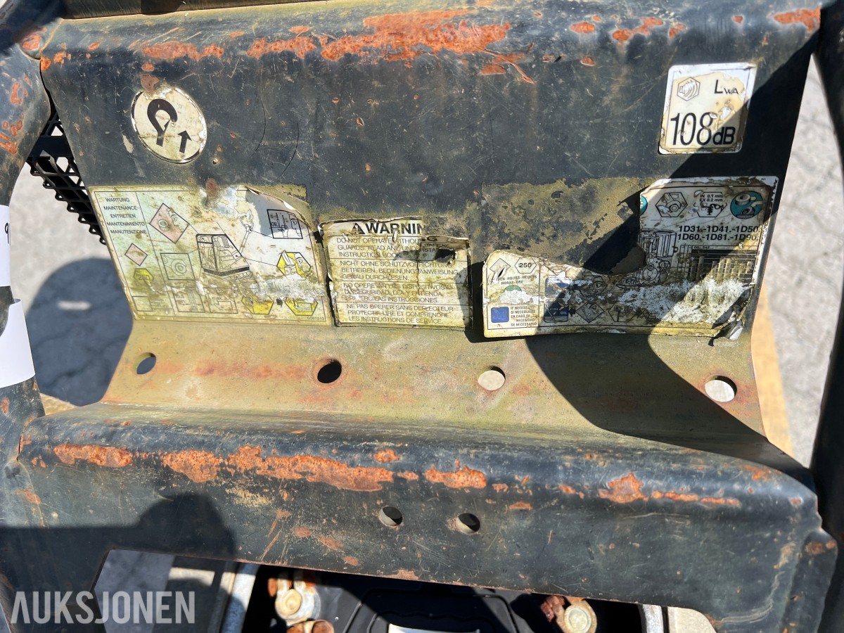 2004 Wacker Neuson DPU 5045H Vibroplate 410 KG