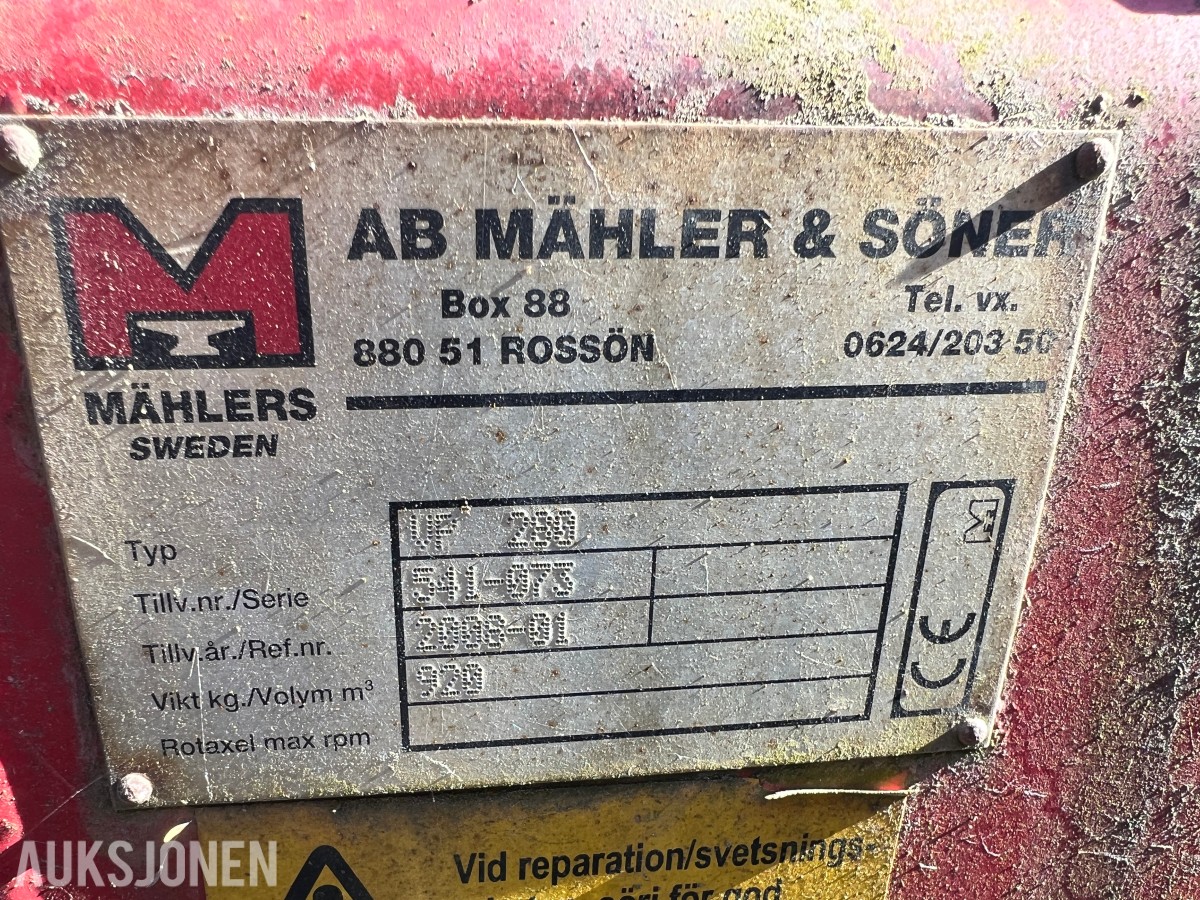 2008 Mählers VP 280 - Vikeplog - Paralellogram