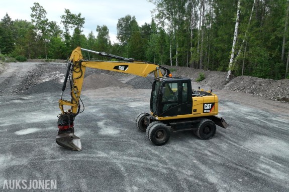2011 Cat M313D Hjulgraver - 13117 timer - Rototilt - Skuff