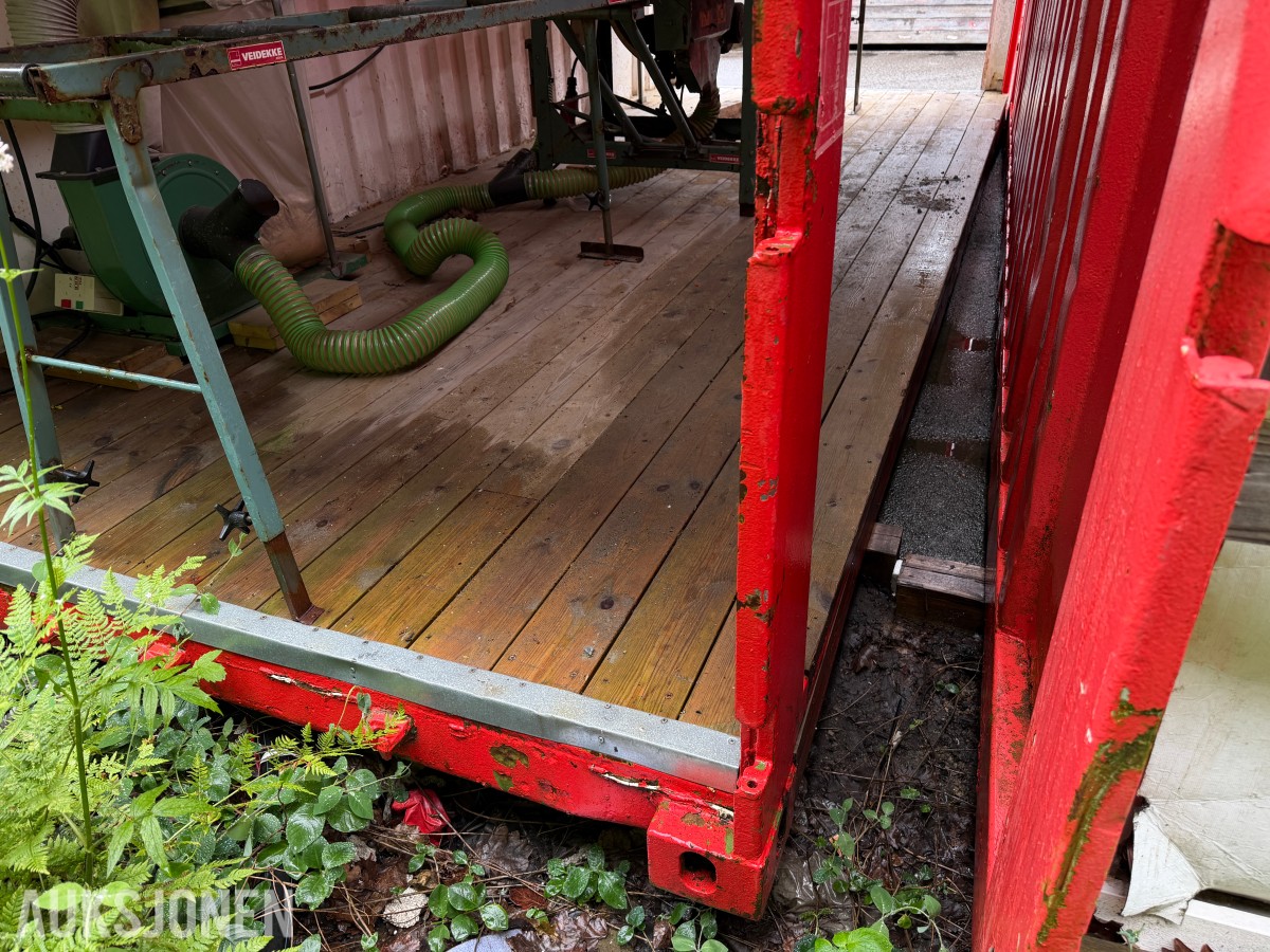 20 FOT SAGCONTAINER MED ERNEX SAG MOD 1603 – AVSUGSANLEGG
