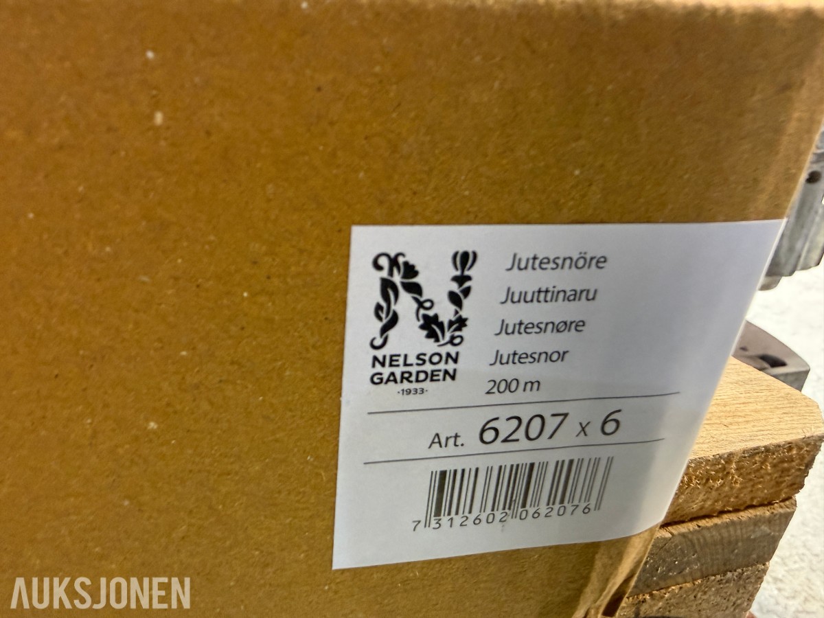 Butikkvarer Dvs innhold fra Nelson Garden