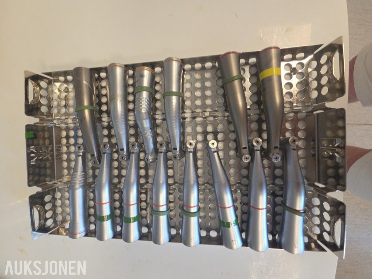 Tannlegehåndstykker – KaVo, W&H og NSK – flere modeller