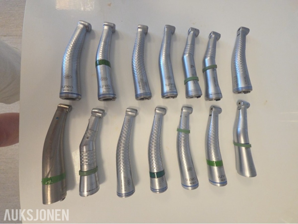 W&H Synea og Intracompact dentale håndstykker og turbiner