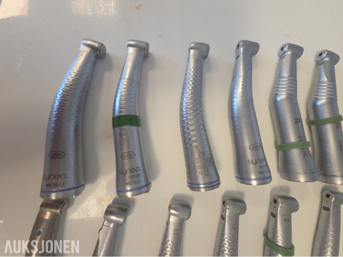 W&H Synea og Intracompact dentale håndstykker og turbiner