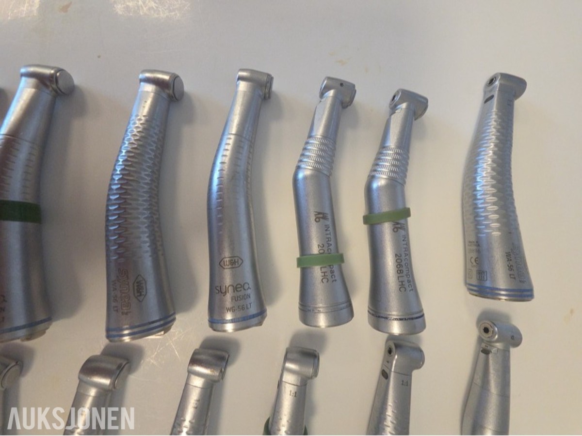 W&H Synea og Intracompact dentale håndstykker og turbiner