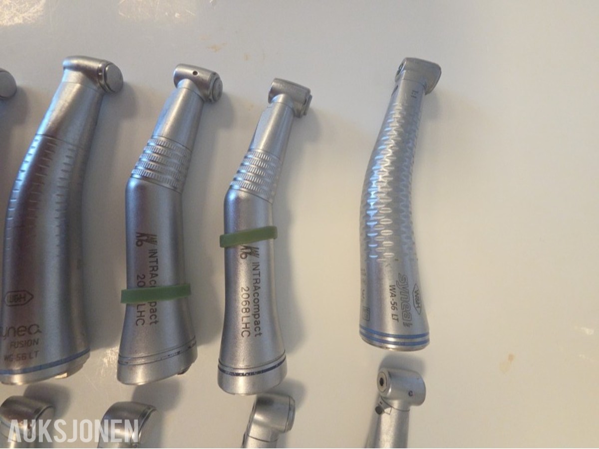 W&H Synea og Intracompact dentale håndstykker og turbiner