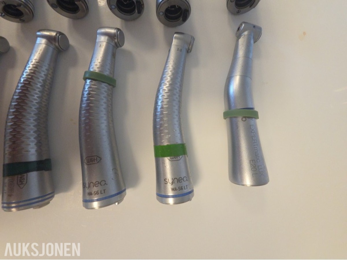 W&H Synea og Intracompact dentale håndstykker og turbiner