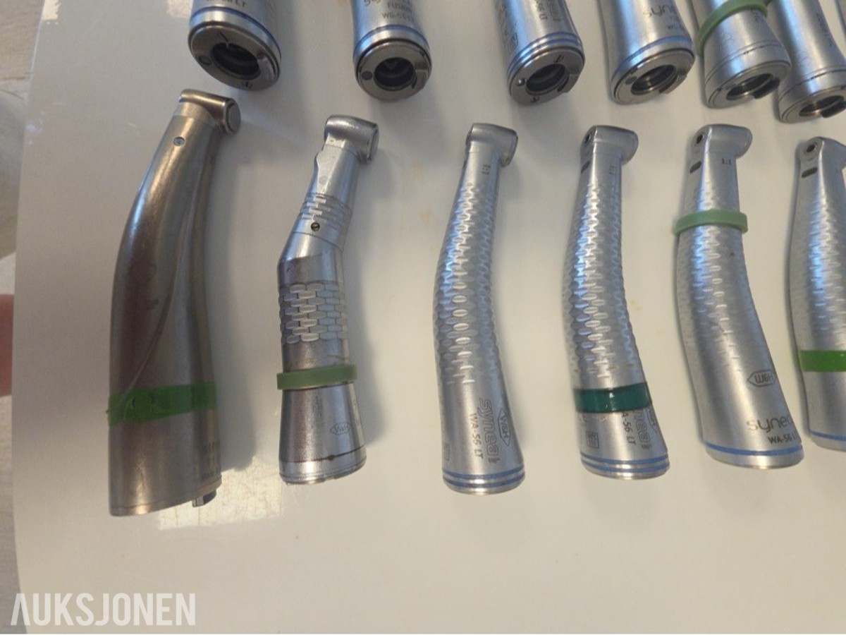 W&H Synea og Intracompact dentale håndstykker og turbiner