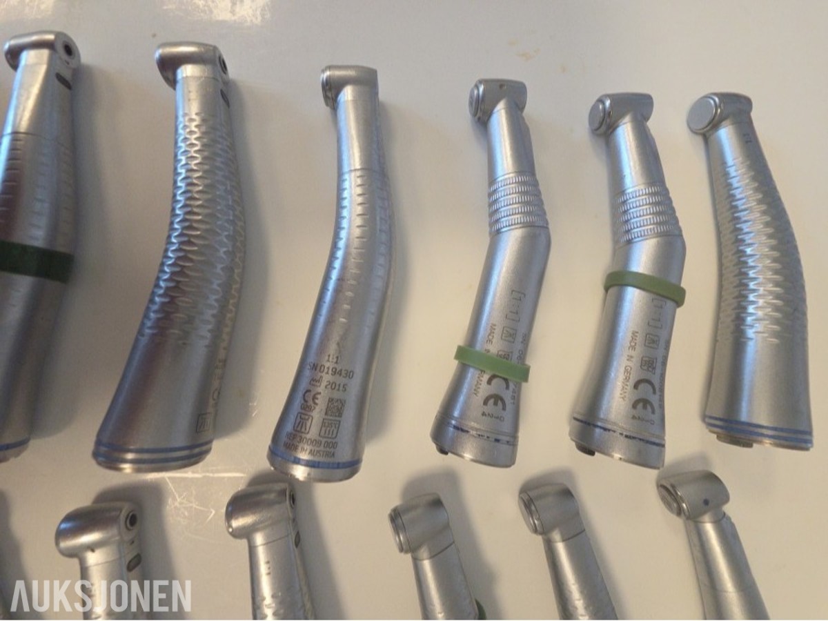 W&H Synea og Intracompact dentale håndstykker og turbiner