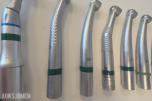 7 stk dentale turbiner og håndstykker – KaVo og Sirona