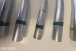 7 stk dentale turbiner og håndstykker – KaVo og Sirona