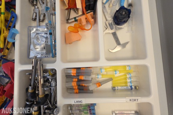 Dentalt utstyr og forbruksmateriell – instrumenter, avtrykksutstyr og tilbehør