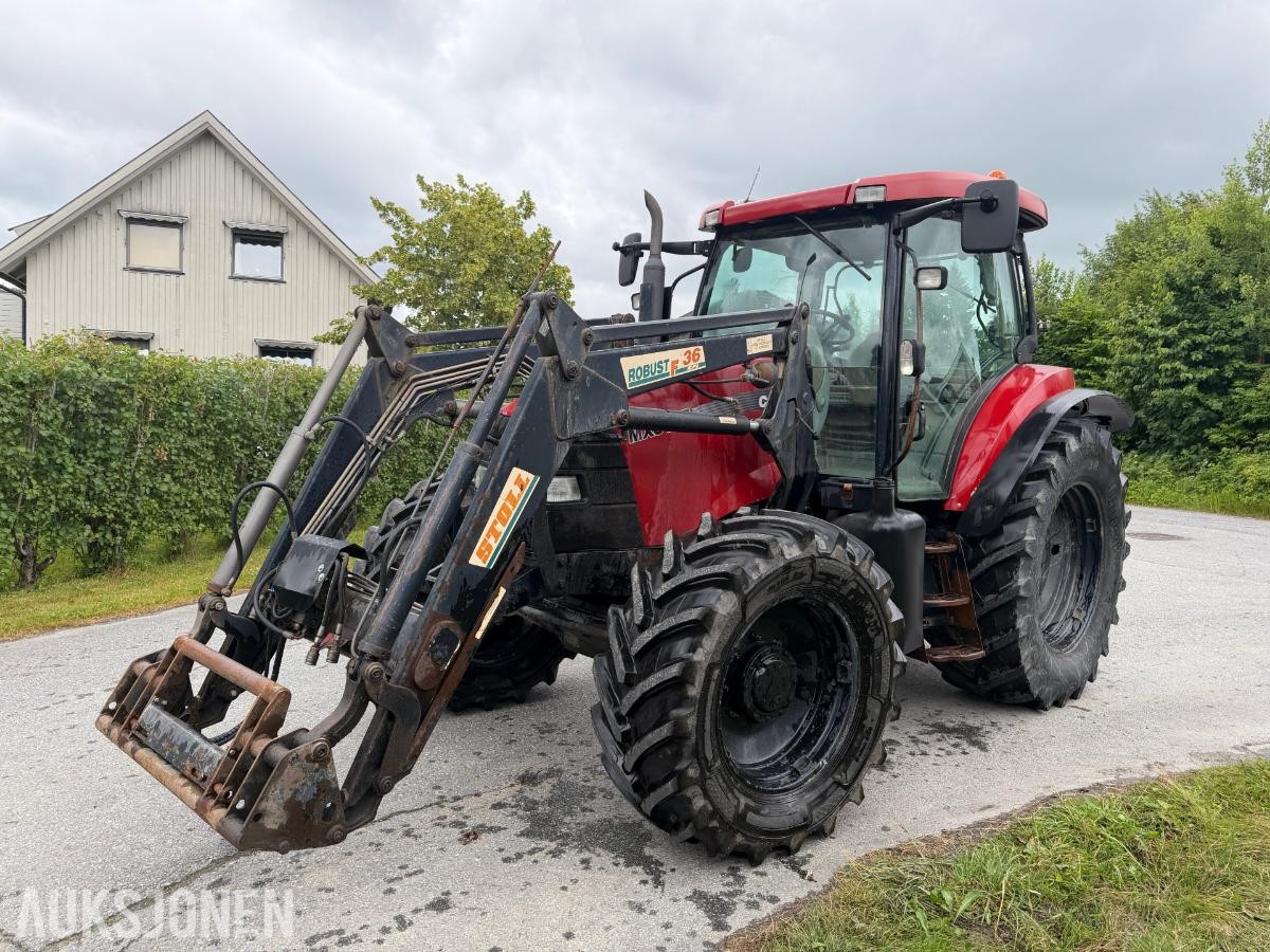 2004 CASE IH MXU135 TRAKTOR MED STOLL ROBUST F36 FRONTLASTER