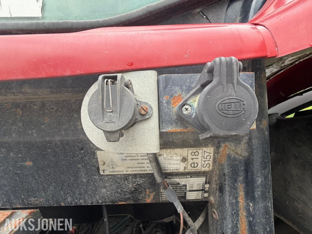 2004 CASE IH MXU135 TRAKTOR MED STOLL ROBUST F36 FRONTLASTER