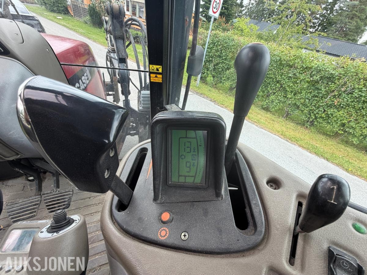 2004 CASE IH MXU135 TRAKTOR MED STOLL ROBUST F36 FRONTLASTER