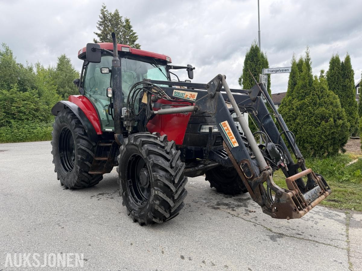 2004 CASE IH MXU135 TRAKTOR MED STOLL ROBUST F36 FRONTLASTER